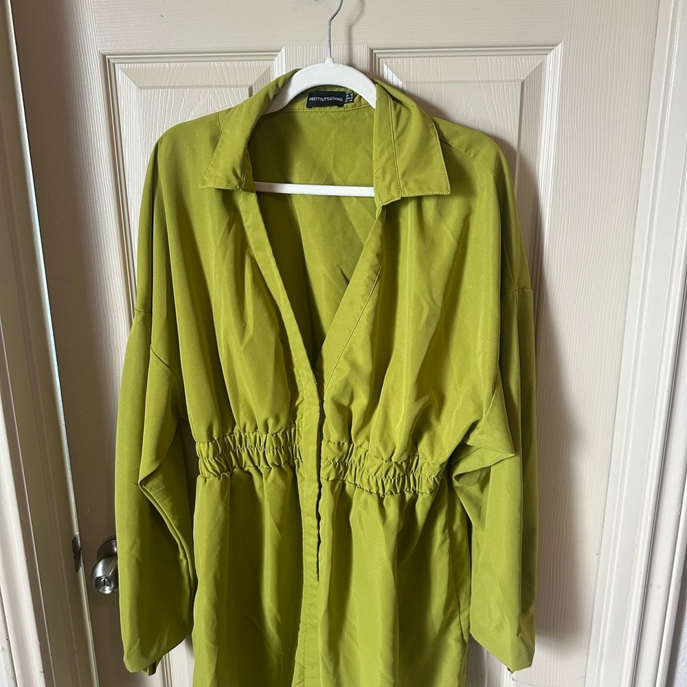 PrettyLittleThing Olive Green Jacket